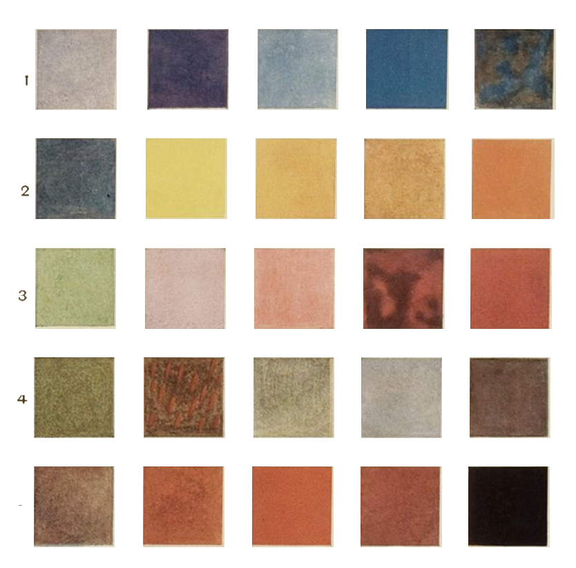 Color swatch grid